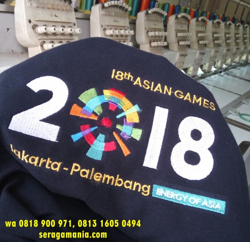 Bordir Kaos Asean Games Jakarta